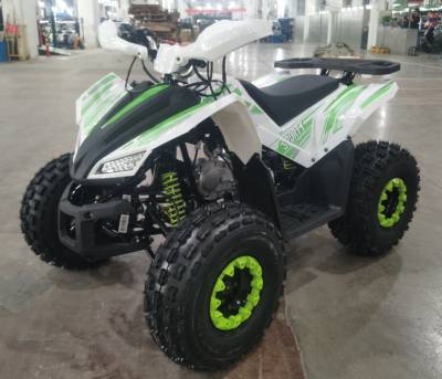 Квадроцикл детский Мотомир ATV Sporty белый/зелёный (машинокомплект) Квадроцикл детский Мотомир ATV Sporty белый/зелёный (машинокомплект)