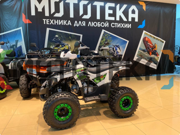 Квадроцикл детский R - MOTO (Р - Мото) Lion 125 A lite белый (машинокомплект) | Мототека Квадроцикл детский R - MOTO (Р - Мото) Lion 125 A lite белый (машинокомплект) | Мототека